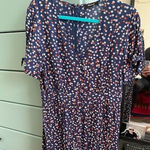 Floral Madewell Dress, New Without Tags